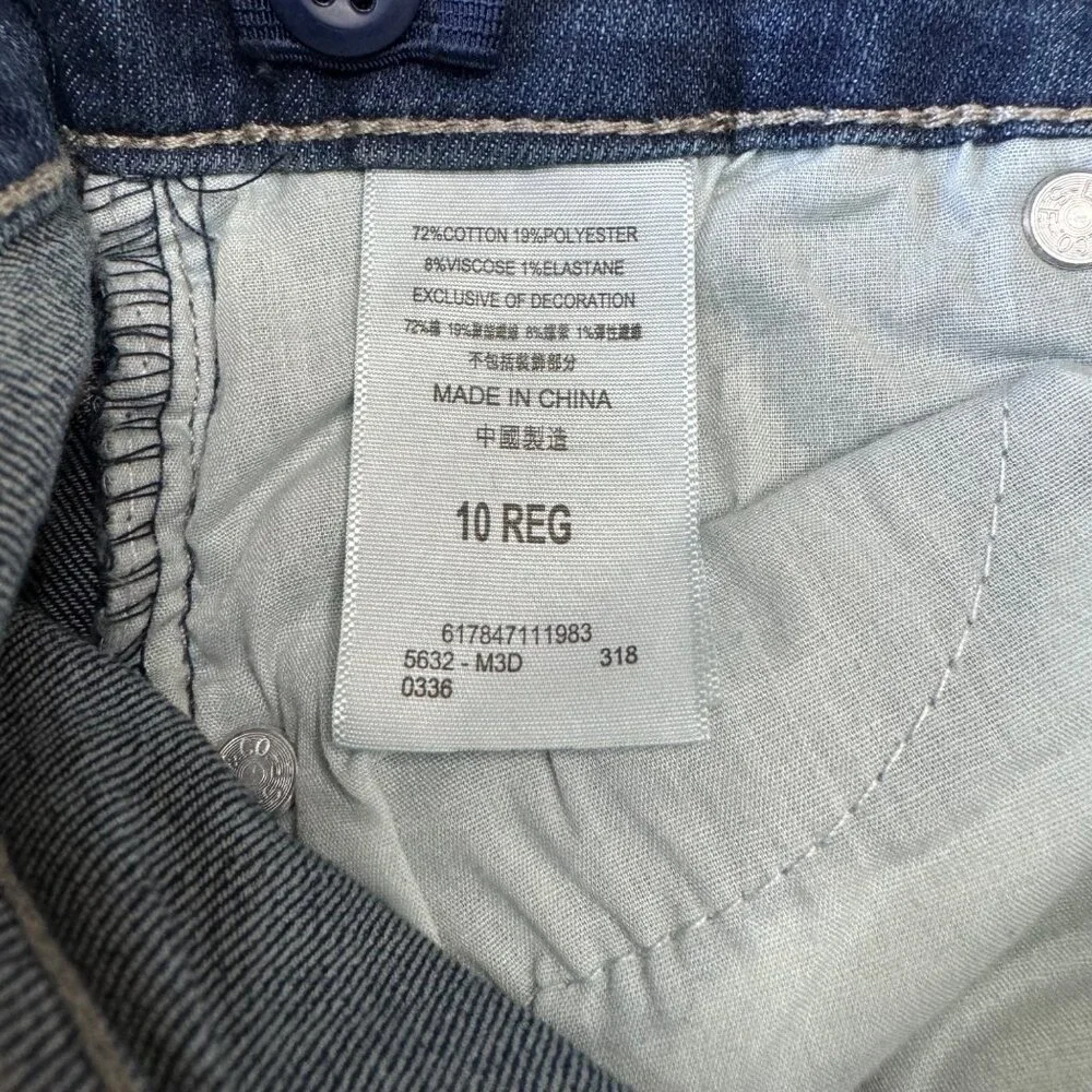 LEVIS 711 Skinny Jeans Girls 10 NWT Blue Denim Levi's Girl Jean NEW - Picture 9 of 9